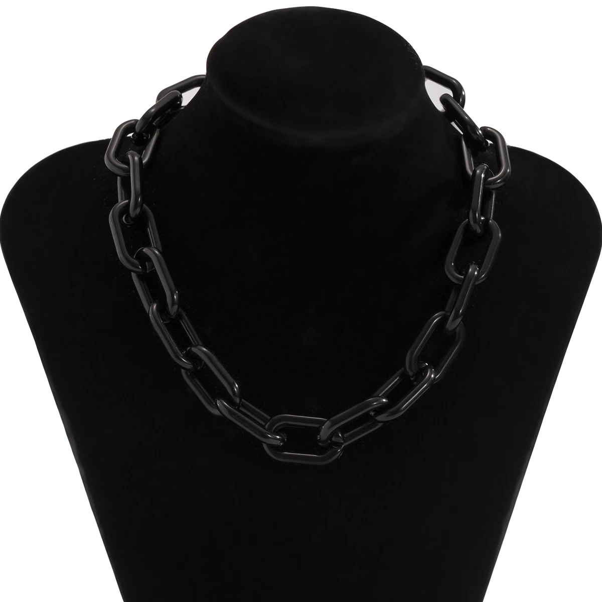 Fashion Acrylic Chunky Chain Necklace for Women/Men Bohemian Black White Neck Chains Thick Choker Necklace Collar Women Jewerly
Fashion Acrylic Chunky Chain Necklace for Women/Men Bohemian Black White Neck Chains Thick Choker Necklace Collar Women Jewerly