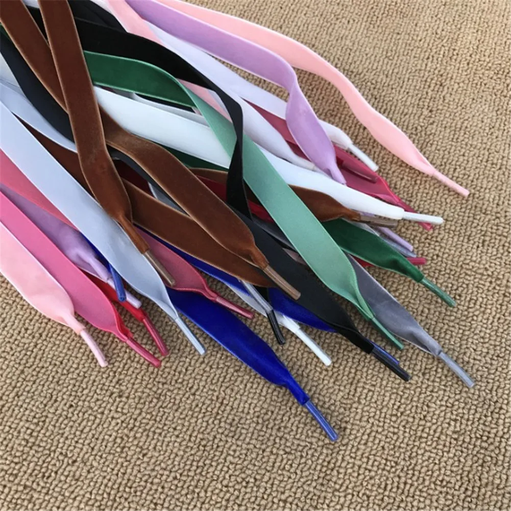 Elastic Shoe strings 1.6cm Width Velvet Surface Shoelaces Unisex Black Colorful Sports Shoes Laces casual Schoenen Veters
Elastic Shoe strings 1.6cm Width Velvet Surface Shoelaces Unisex Black Colorful Sports Shoes Laces casual Schoenen Veters