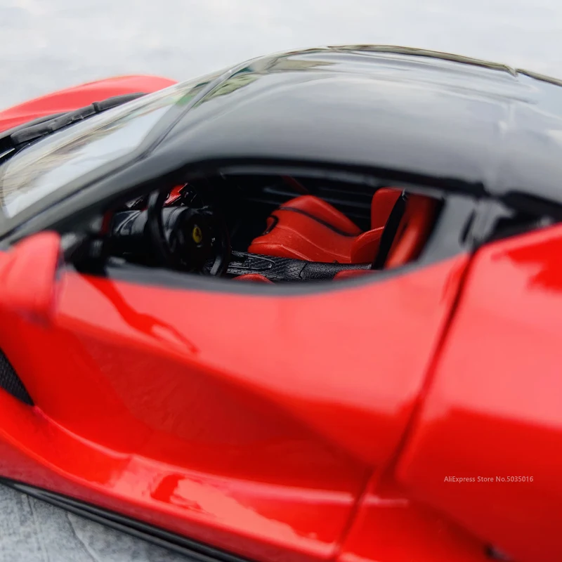 1:24 LA Ferrari Collection Manufacturer Authorized Simulation Alloy Car Model Crafts Decoration Collection Toy Tools
1:24 LA Ferrari Collection Manufacturer Authorized Simulation Alloy Car Model Crafts Decoration Collection Toy Tools