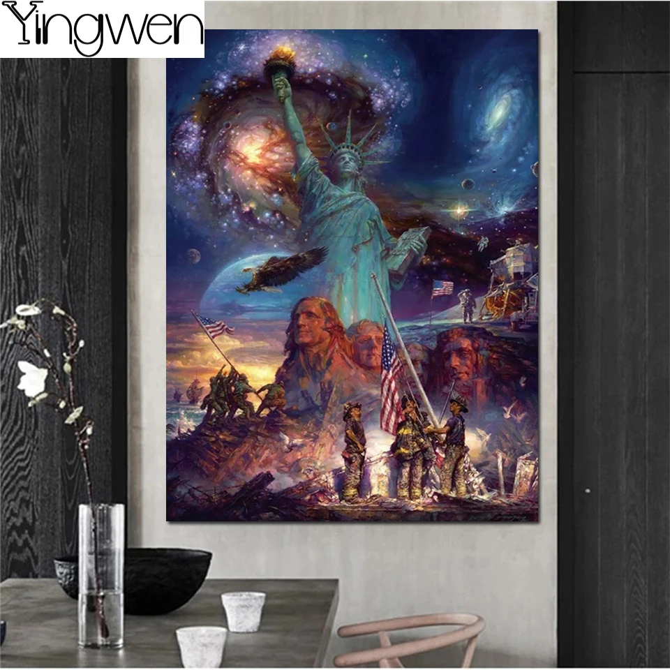 Diamond Embroidery USA Patriot Day Memorial 5D DIY Diamond Painting Statue Of Liberty Cross Stitch Set Mosaic Home Decoration
Diamond Embroidery USA Patriot Day Memorial 5D DIY Diamond Painting Statue Of Liberty Cross Stitch Set Mosaic Home Decoration