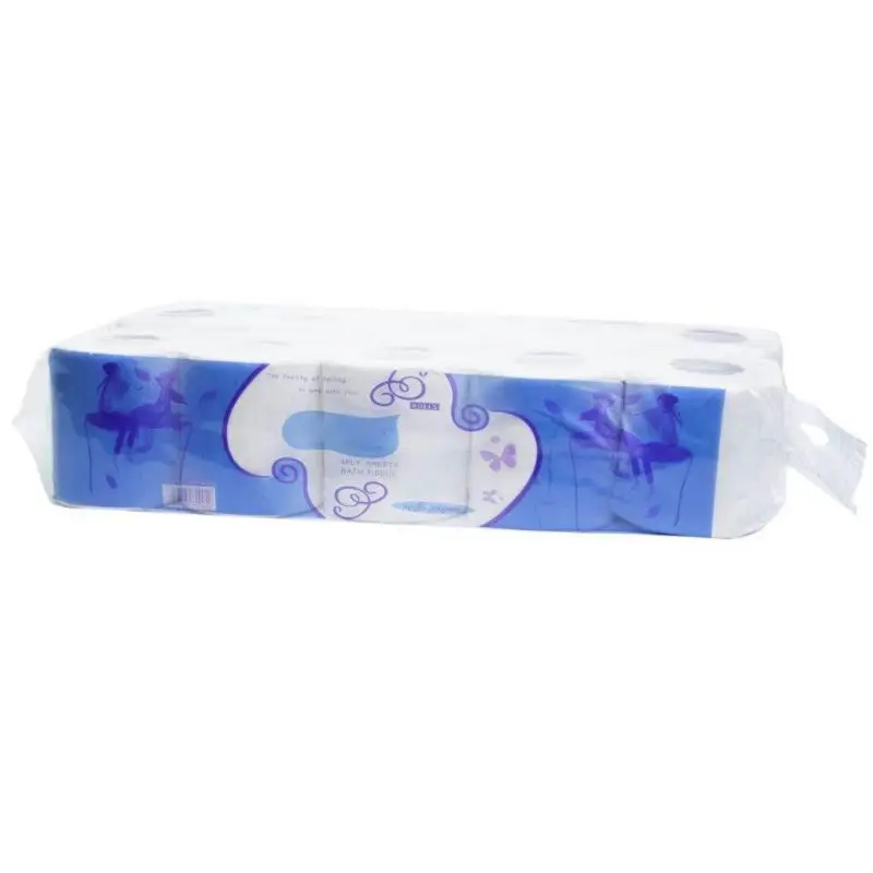10 Rolls Toilet Paper No Fluorescent Agent Soft Stronge 3-Ply Sheets Bath Tissue K1MA
10 Rolls Toilet Paper No Fluorescent Agent Soft Stronge 3-Ply Sheets Bath Tissue K1MA