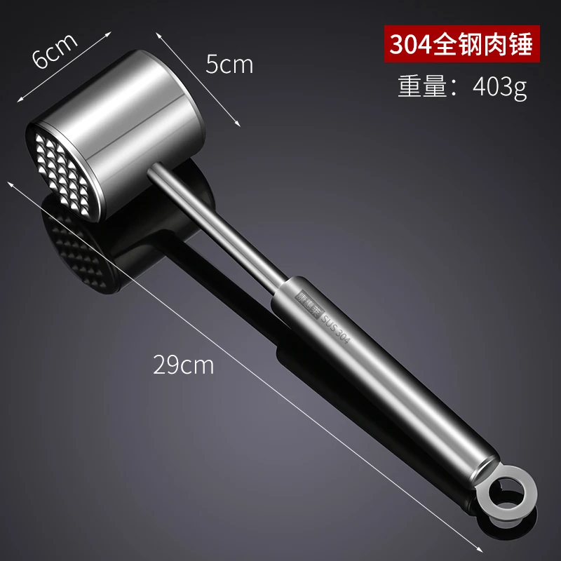 Stainless Steel Meat Tenderizer Tool Hammer Kitchen Supplies Cooking Tools Accessories Cocina Accesorio Meat Tenderizer EA6RGJ
Stainless Steel Meat Tenderizer Tool Hammer Kitchen Supplies Cooking Tools Accessories Cocina Accesorio Meat Tenderizer EA6RGJ
