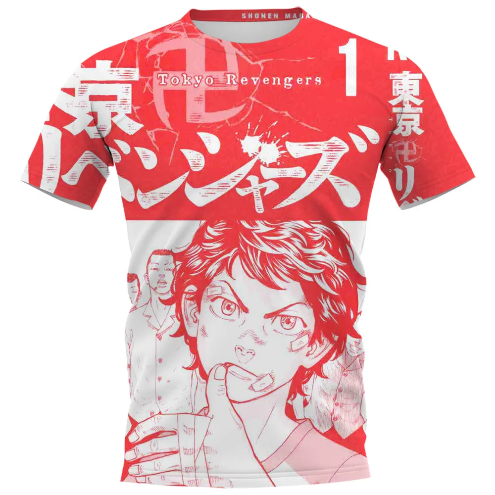 CLOOCL Men T-shirt Anime Tokyo Revengers 3D Print T Shirts Women Short Sleeve Pullover Tee Shirt Unisex Fashion Streetwear Tops
CLOOCL Men T-shirt Anime Tokyo Revengers 3D Print T Shirts Women Short Sleeve Pullover Tee Shirt Unisex Fashion Streetwear Tops