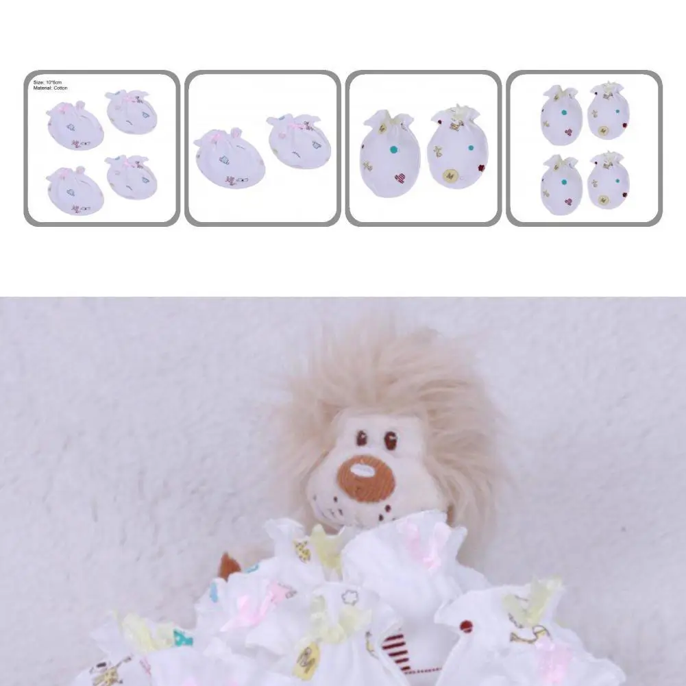 Stylish Newborn Gloves Cartoon Pattern Anti-eat Toddler Anti-scratch Mittens Baby Mittens Baby Mittens 2 Pairs
Stylish Newborn Gloves Cartoon Pattern Anti-eat Toddler Anti-scratch Mittens Baby Mittens Baby Mittens 2 Pairs