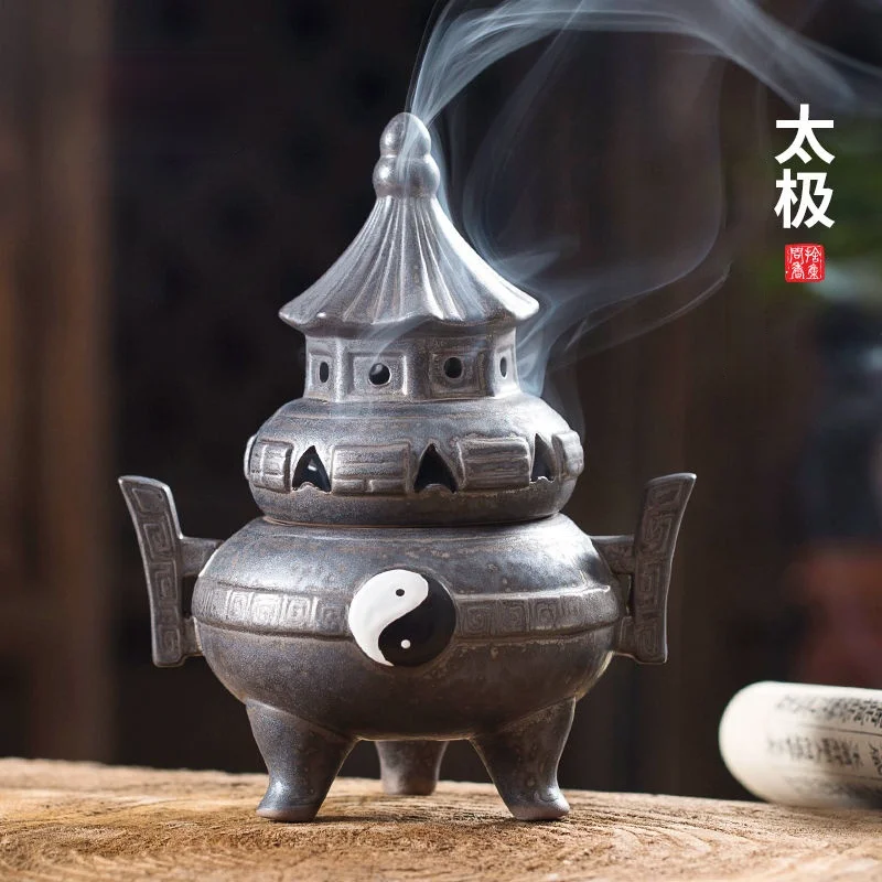 Creative Plate Incense Burner Incense Burner Household Indoor Zen Decoration Taoism Tai Chi Eight Trigrams Offering Stove
Creative Plate Incense Burner Incense Burner Household Indoor Zen Decoration Taoism Tai Chi Eight Trigrams Offering Stove