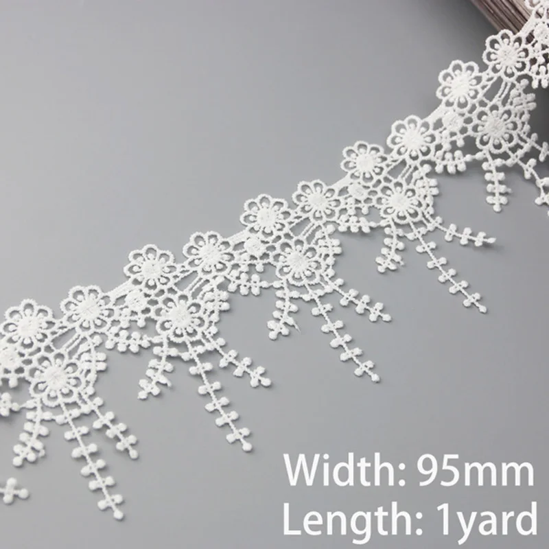 (1 yards/lot) White Flower Handmade Lace Jewelry Patchwork Material Lace Ribbon DIY Wewing Garment Accessories Butterfly Pattern
(1 yards/lot) White Flower Handmade Lace Jewelry Patchwork Material Lace Ribbon DIY Wewing Garment Accessories Butterfly Pattern