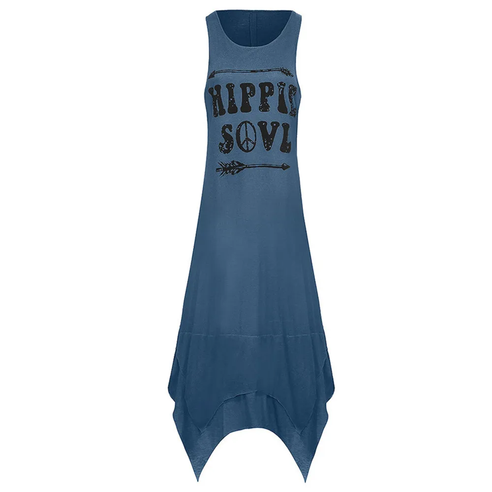 Summer Women Casual Hippie Soul Letter Printed Long Dress Sleeveless Irregular Pleated Loose Double Layer Maxi Dress Plus Size
Summer Women Casual Hippie Soul Letter Printed Long Dress Sleeveless Irregular Pleated Loose Double Layer Maxi Dress Plus Size