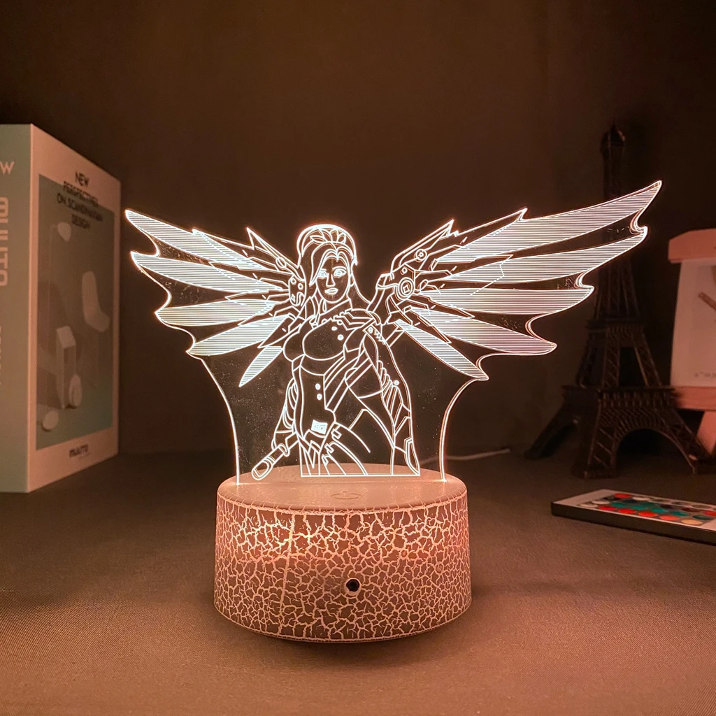 Game Overwatch 3D Table Lamp Bedroom Action Figure Decorative Lamp LED Night Light Home Decor 2428 OW Gaming Room
Game Overwatch 3D Table Lamp Bedroom Action Figure Decorative Lamp LED Night Light Home Decor 2428 OW Gaming Room