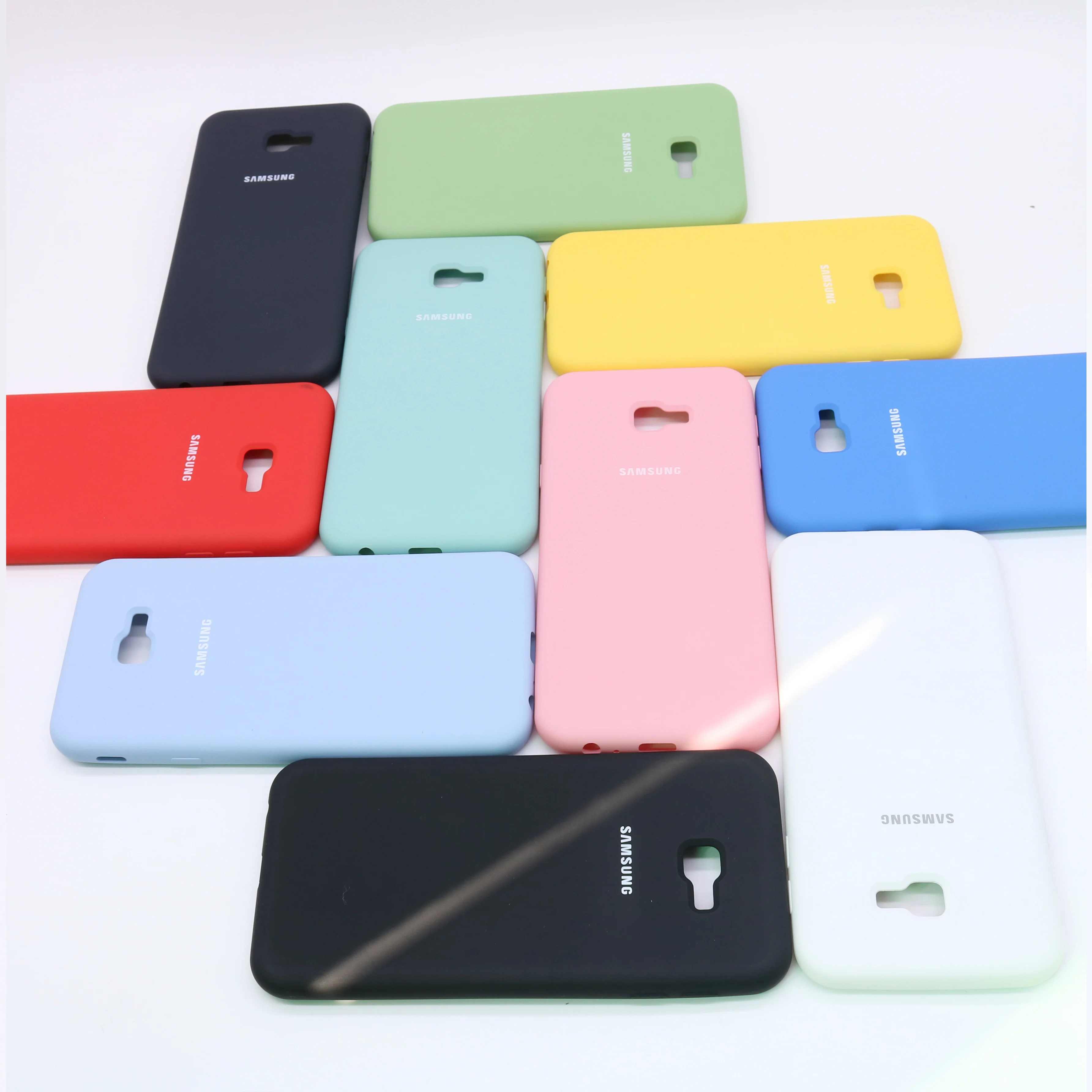 For Samsung Liquid Silicone Phone Case A8 2018 J4 Plus Case Cover Silky Soft-Touch Protective Cover For A750 J530 J6 2018 S11e
For Samsung Liquid Silicone Phone Case A8 2018 J4 Plus Case Cover Silky Soft-Touch Protective Cover For A750 J530 J6 2018 S11e