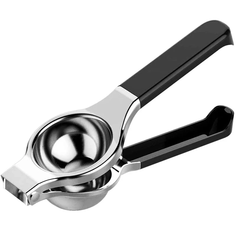 Lemon Squeezer - New Stainless Steel Manual Lemon Juicer, Lemon Lime Squeezer Press with High Strength, Silicone Handle
Lemon Squeezer - New Stainless Steel Manual Lemon Juicer, Lemon Lime Squeezer Press with High Strength, Silicone Handle