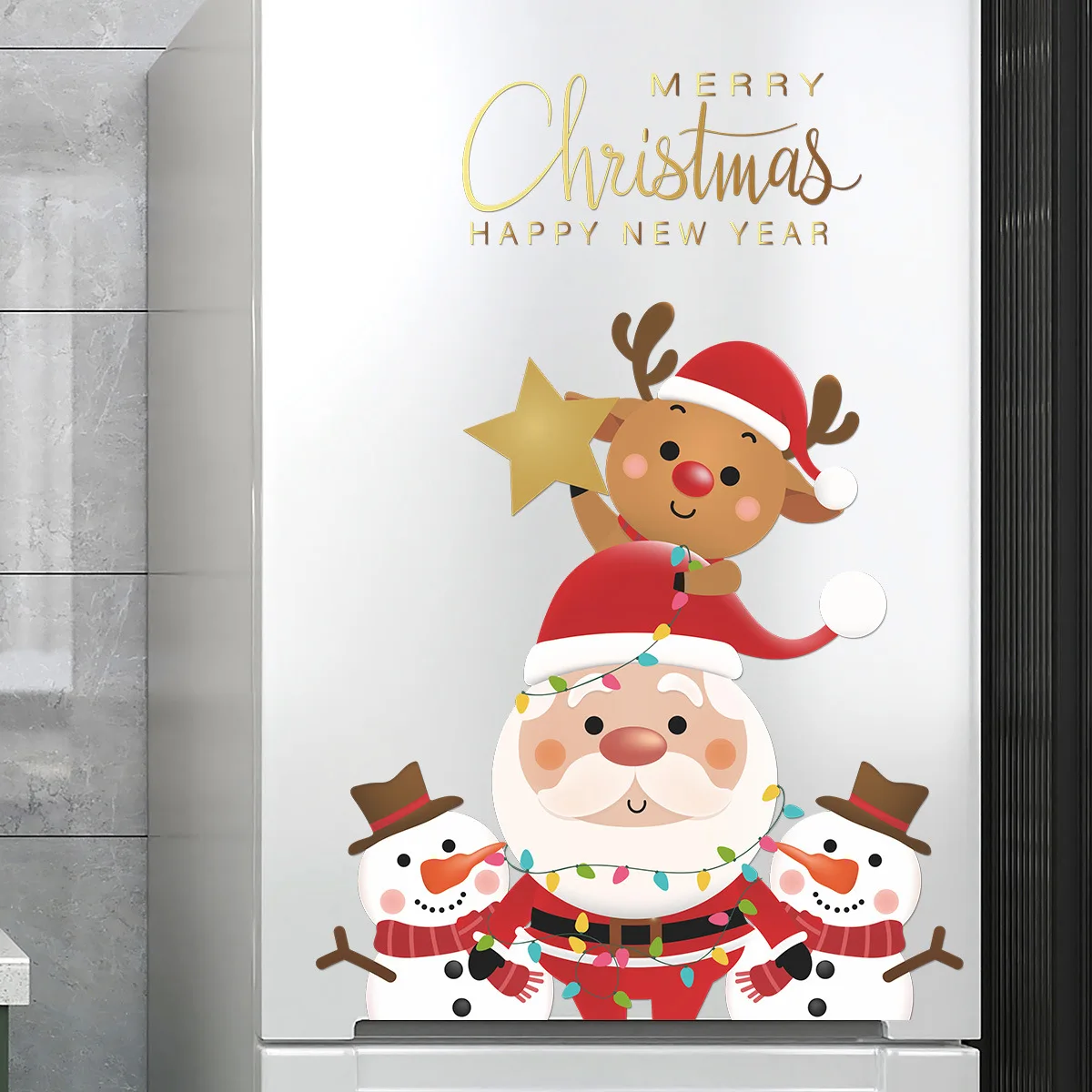 Santa Claus Elk Snowman Door Refrigerat Sticker Window Sticker Wall Oranments Merry Christmas Decor For Home Happy New Year 2022
Santa Claus Elk Snowman Door Refrigerat Sticker Window Sticker Wall Oranments Merry Christmas Decor For Home Happy New Year 2022