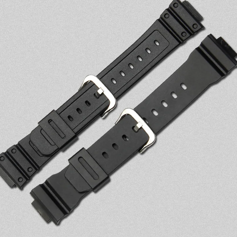 Эластичный прочный силиконовый ремешок для часов Casio G5600 DW5600/5700/6900 аксессуары