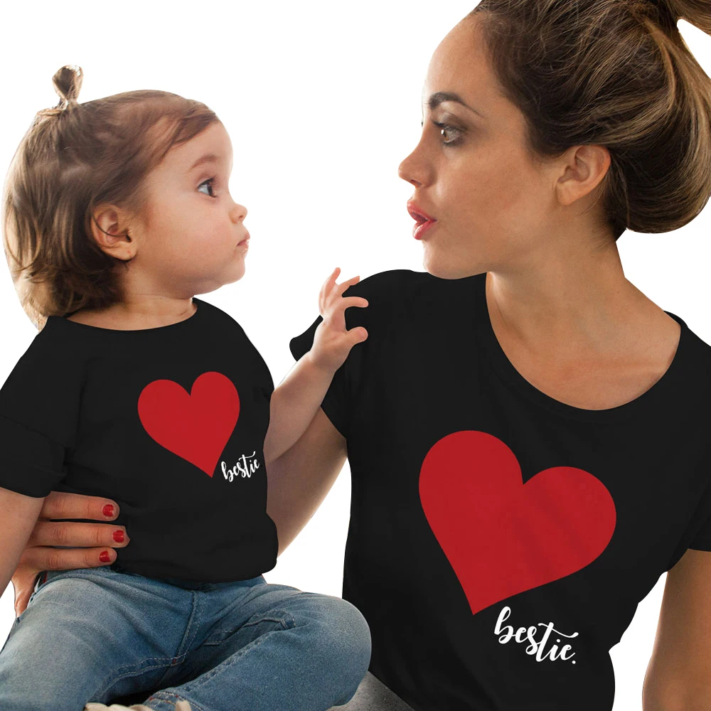 2020 Summer Family Look Matching Clothes Mommy And Me Tshirt Cute Mother And Daughter printing Tshirt kids Baby Girl Boy Clothes
2020 Summer Family Look Matching Clothes Mommy And Me Tshirt Cute Mother And Daughter printing Tshirt kids Baby Girl Boy Clothes
