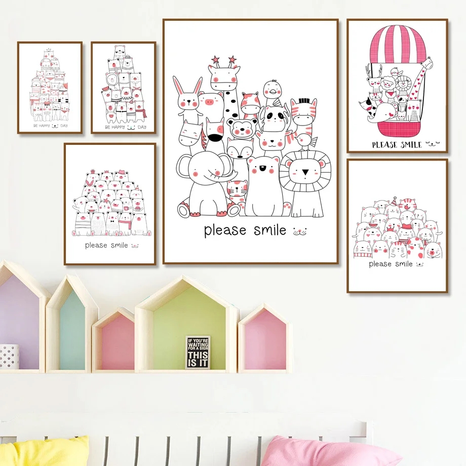Cattle Lion Rabbit Fox Cat Bear Dog Group Photo Wall Art Canvas Painting Nordic Posters And Prints Wall Pictures Kids Room Decor
Cattle Lion Rabbit Fox Cat Bear Dog Group Photo Wall Art Canvas Painting Nordic Posters And Prints Wall Pictures Kids Room Decor