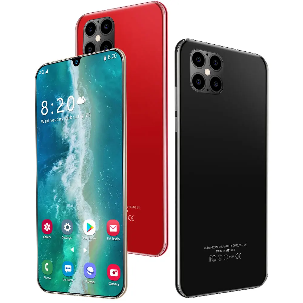 Global Version i12plus 6.7inch Four Cameras Smartphones Android 10 Octa Core12G 512G Unlocking 5G LTE 5600Mah Battery
Global Version i12plus 6.7inch Four Cameras Smartphones Android 10 Octa Core12G 512G Unlocking 5G LTE 5600Mah Battery