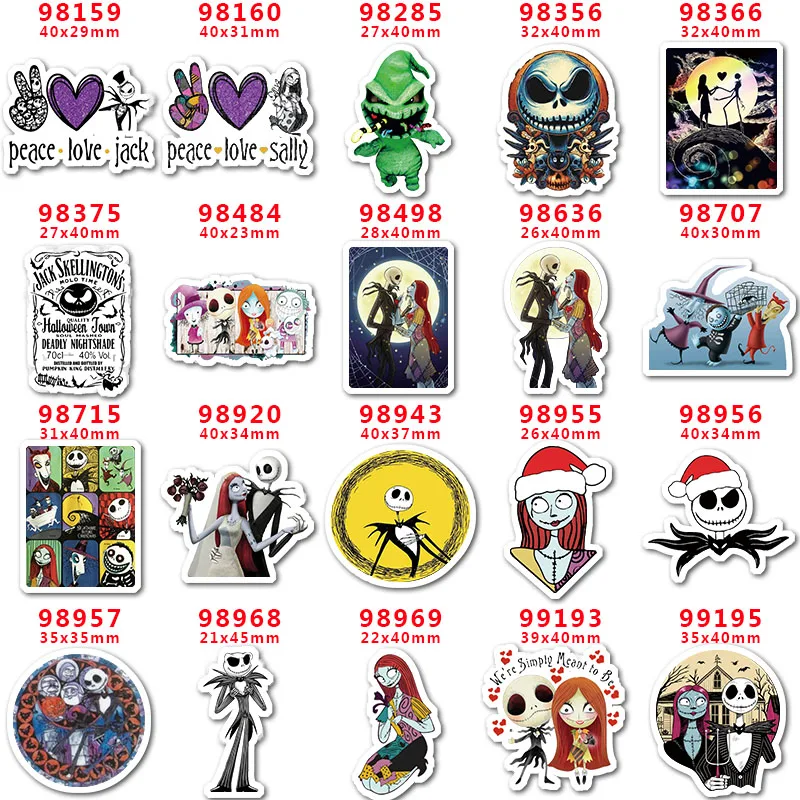 DIY Craft Supplies Sewing Accessories Cartoon Christmas Nightmare Printed Planar Resins Mold 10 Pieces. PR-98159
DIY Craft Supplies Sewing Accessories Cartoon Christmas Nightmare Printed Planar Resins Mold 10 Pieces. PR-98159