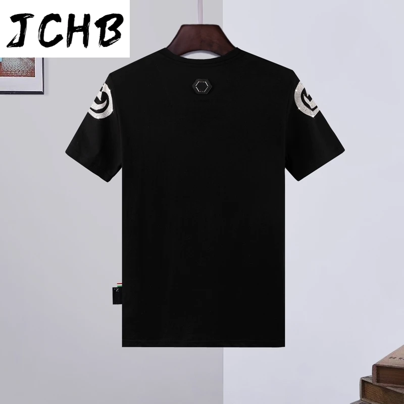 Fashion New Summer Short-Sleeved Round Neck T-shirt Men 3D Printed Animal Head Brand Plein Sports Tops Sportswear
Fashion New Summer Short-Sleeved Round Neck T-shirt Men 3D Printed Animal Head Brand Plein Sports Tops Sportswear