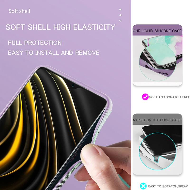 Original Liquid Silicone Case For Xiaomi Mi 11 10T Pro Lite Note 10 Pro Shockproof Soft Cover For Redmi Note 9S 8 Pro K40 Coque
Original Liquid Silicone Case For Xiaomi Mi 11 10T Pro Lite Note 10 Pro Shockproof Soft Cover For Redmi Note 9S 8 Pro K40 Coque