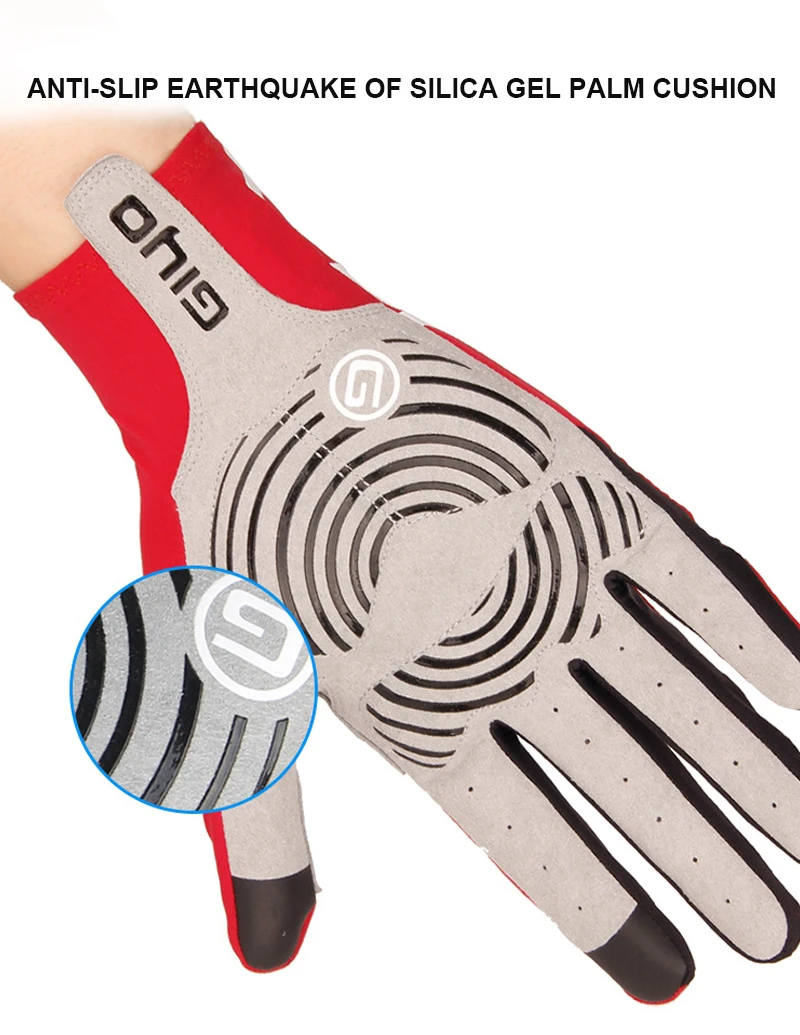 GIYO Sports Cycling Gloves Touch Screen Long Full Fingers Gel Sports Women Men Bicycle Gloves MTB Road Bike Riding Racing Gloves 
GIYO Sports Cycling Gloves Touch Screen Long Full Fingers Gel Sports Women Men Bicycle Gloves MTB Road Bike Riding Racing Gloves
