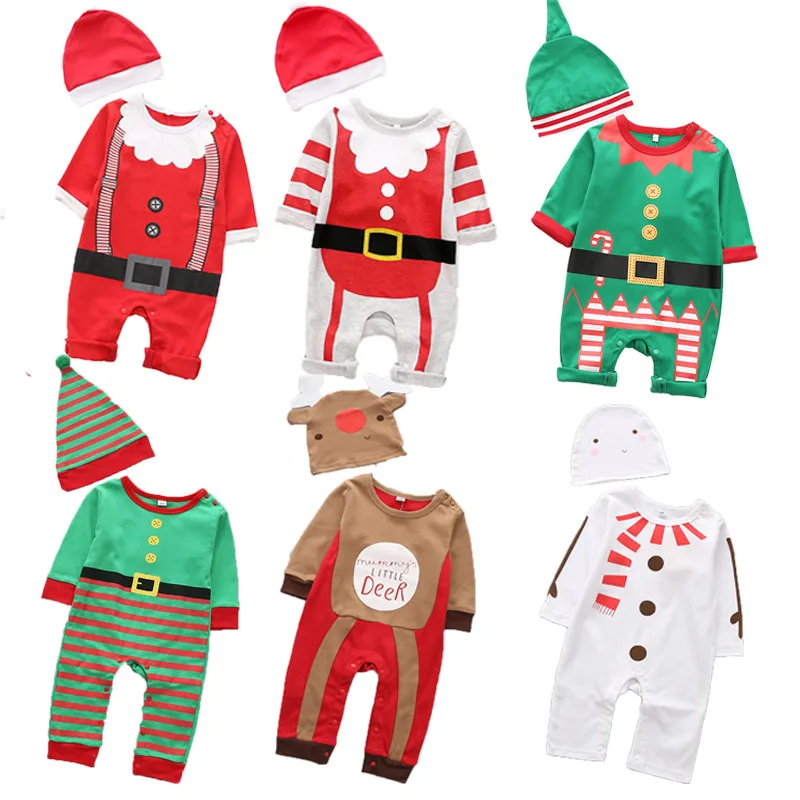 New Christmas clothes baby rompers Boy Girl Kids Romper Hat Cap Set santa claus baby costume Christmas Gift newborn
New Christmas clothes baby rompers Boy Girl Kids Romper Hat Cap Set santa claus baby costume Christmas Gift newborn