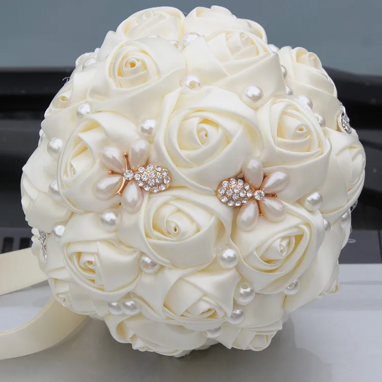 Weztez Gorgeous Wedding Bouquet Crystal Sparkle With Pearls Wedding Flowers Bridal Bouquets Artificial SPH130
Weztez Gorgeous Wedding Bouquet Crystal Sparkle With Pearls Wedding Flowers Bridal Bouquets Artificial SPH130