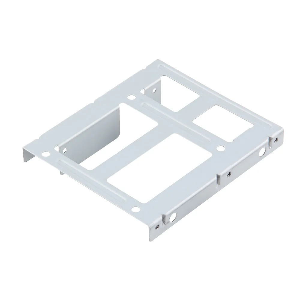 Aluminum 2-Bay 2.5 Inch SSD HDD Hard Disk to 3.5 Inch Drive Bay Converter Adapter Rack Bracket With 12 Screws
Aluminum 2-Bay 2.5 Inch SSD HDD Hard Disk to 3.5 Inch Drive Bay Converter Adapter Rack Bracket With 12 Screws