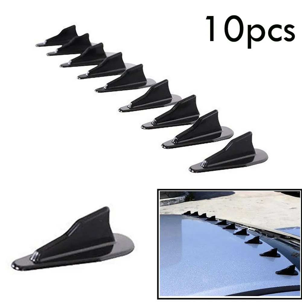 10Pcs Universal Car Roof Aerial Parts PP EVO-Style Sharrk Fins Spoiler Wing Air Vortex Generator Tuning Roof Diffuser
10Pcs Universal Car Roof Aerial Parts PP EVO-Style Sharrk Fins Spoiler Wing Air Vortex Generator Tuning Roof Diffuser