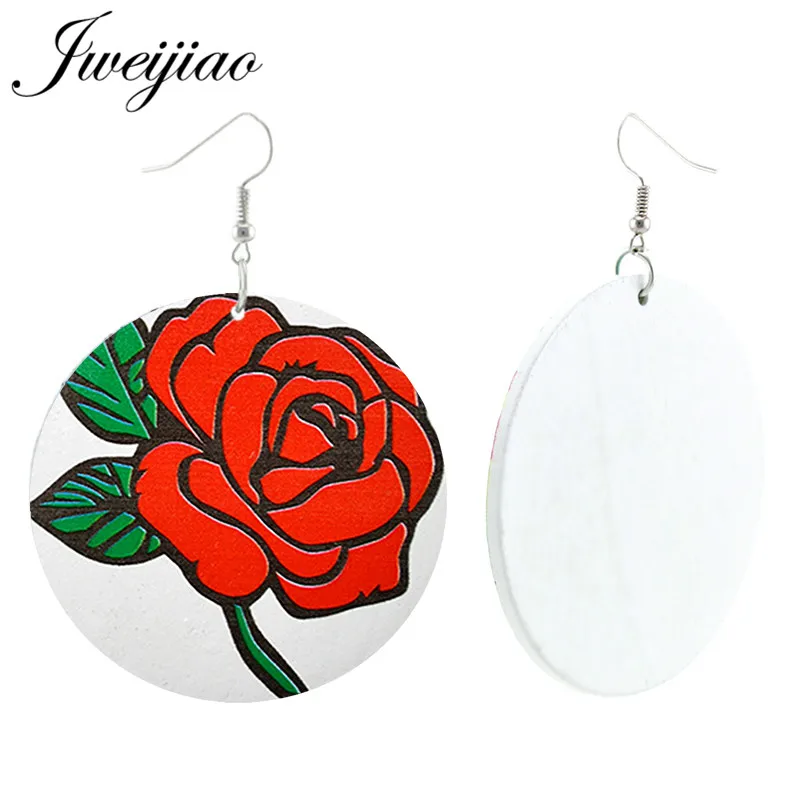 JWEIJIAO Hiphop Jewelry Red Rose Flower Dangle Earring Handmade Life Of Tree Wood Afro Woman Printed Charms Earrings Gift WD322
JWEIJIAO Hiphop Jewelry Red Rose Flower Dangle Earring Handmade Life Of Tree Wood Afro Woman Printed Charms Earrings Gift WD322