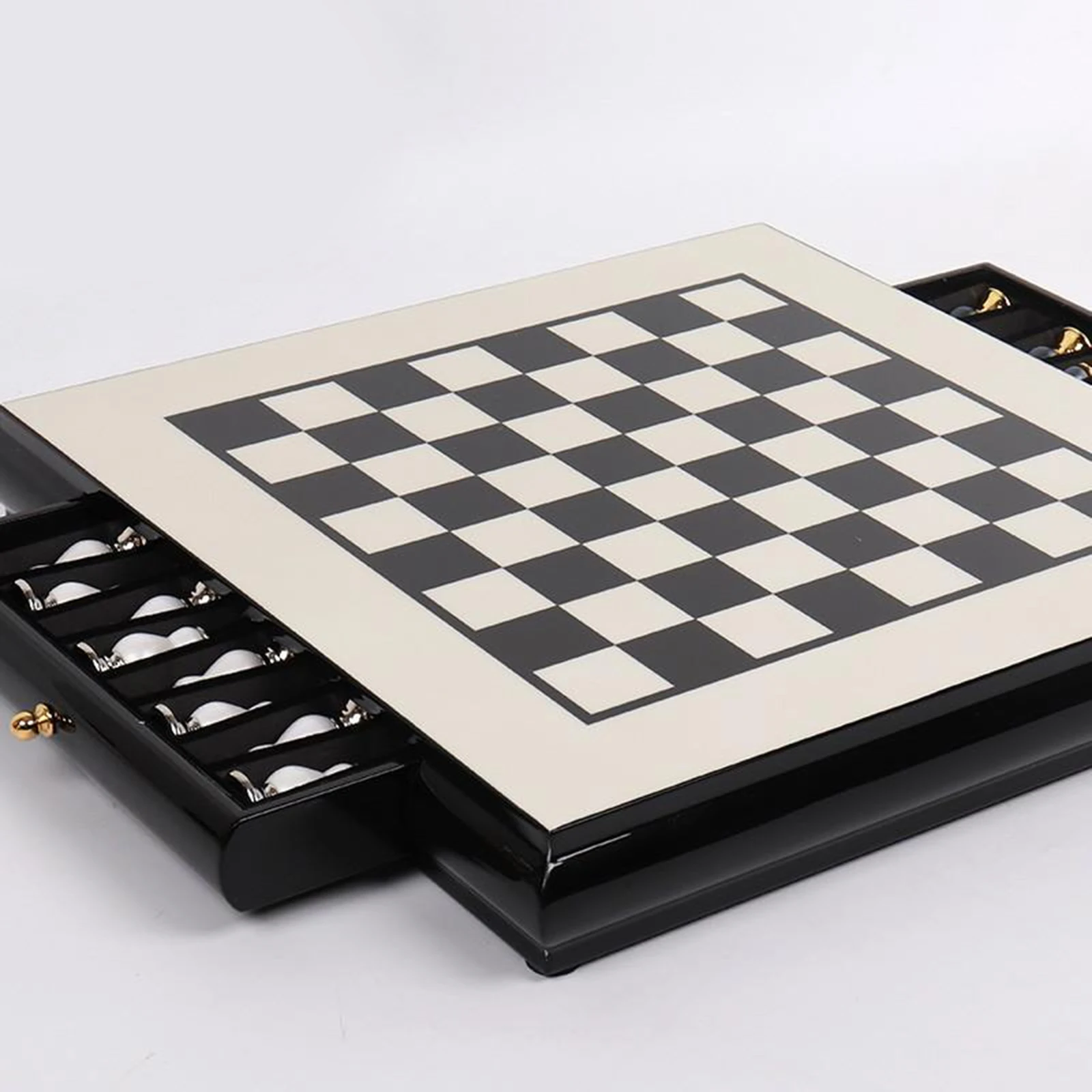 Portable Folding Chess Set Tournament Game Chess Set International Chess with 32 Chesspiece & Storage Slots for Kids Adult
Portable Folding Chess Set Tournament Game Chess Set International Chess with 32 Chesspiece & Storage Slots for Kids Adult