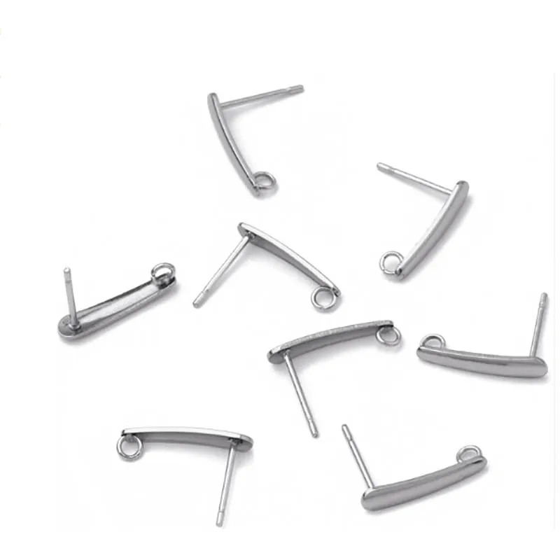 20pcs 316L Stainless Steel Blank Earring Stud Base Geometric Pad Ear Nails Accessories for Diy Earring Jewelry Makings Finding
20pcs 316L Stainless Steel Blank Earring Stud Base Geometric Pad Ear Nails Accessories for Diy Earring Jewelry Makings Finding