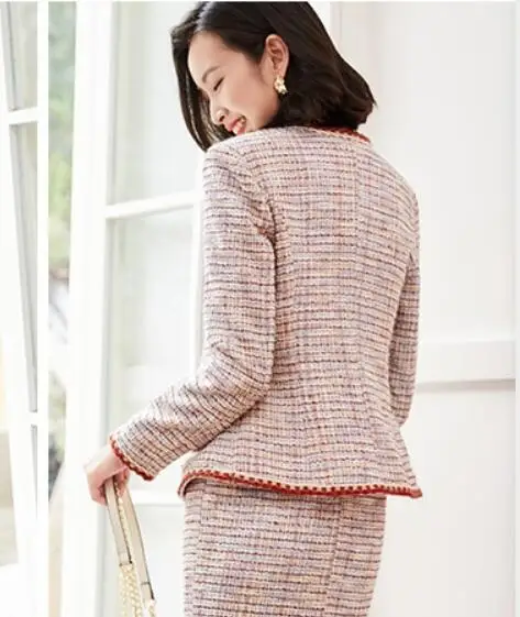 Fashion long sleeve 2020 Dress Suit women Autumn and winter two pieces set Elelegant office wear Female suite
Fashion long sleeve 2020 Dress Suit women Autumn and winter two pieces set Elelegant office wear Female suite