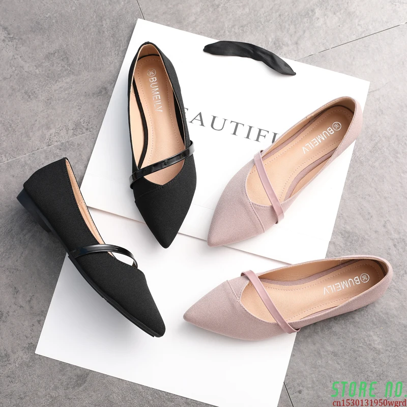 Women Flats Pink Black Pure Color Plus Small Size 33 34 Large 42 43 44 45 Suede Leather Pointed Toe Office Lady Flat Heel Shoes 
Women Flats Pink Black Pure Color Plus Small Size 33 34 Large 42 43 44 45 Suede Leather Pointed Toe Office Lady Flat Heel Shoes