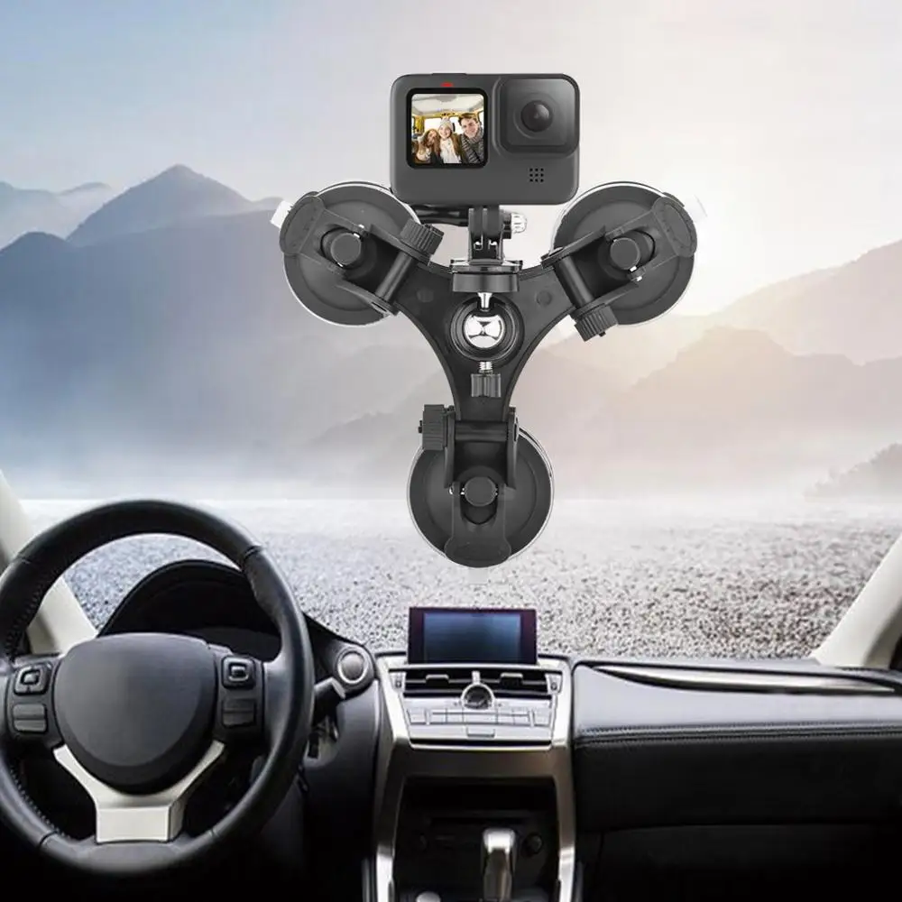 HSP0012 для камеры Gopro 9 Автомобильная присоска фиксированный автомобильный кронштейн аксессуары сильное всасывание применимо для кармана osmo
HSP0012 для камеры Gopro 9 Автомобильная присоска фиксированный автомобильный кронштейн аксессуары сильное всасывание применимо для кармана osmo