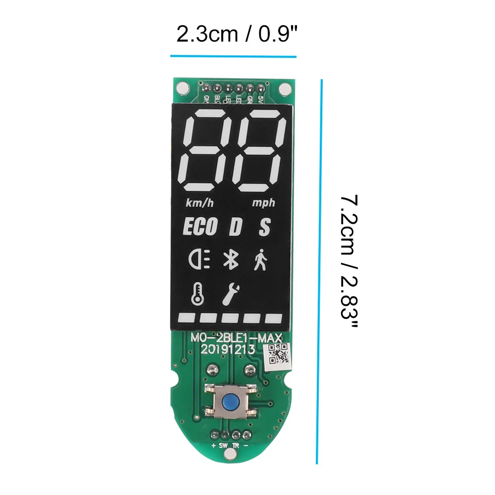 Instrument Display And Controller For Ninebot Max G30 Electric Scooter Dashboard Spare Part Multiple Modes Digital Display Board 
Instrument Display And Controller For Ninebot Max G30 Electric Scooter Dashboard Spare Part Multiple Modes Digital Display Board