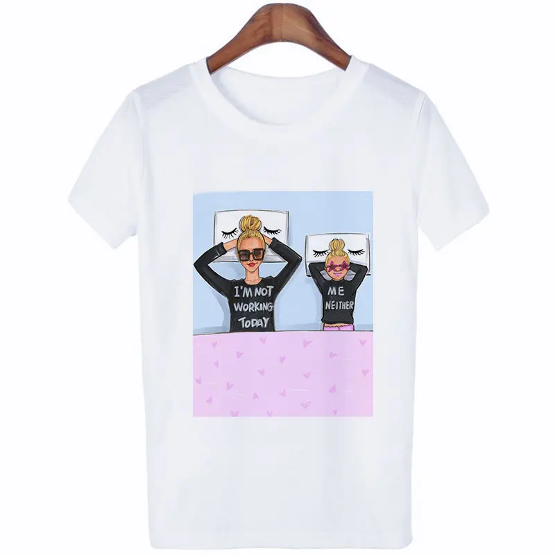 2021 New Summer Super Mom Tshirt Women Thin Section T Shirt Harajuku Fashion Aesthetic Leisure Streetwear Tops Tee