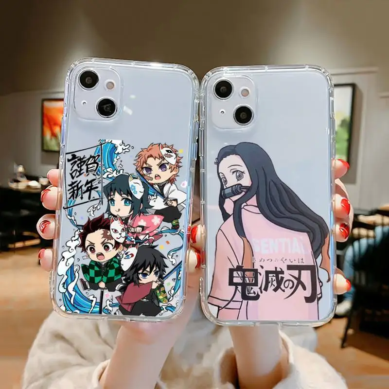 Demon Slayer Kimetsu No Yaiba Phone Case Transparent soft For iphone 12 11 13 7 8 6 s plus x xs xr pro max mini
Demon Slayer Kimetsu No Yaiba Phone Case Transparent soft For iphone 12 11 13 7 8 6 s plus x xs xr pro max mini