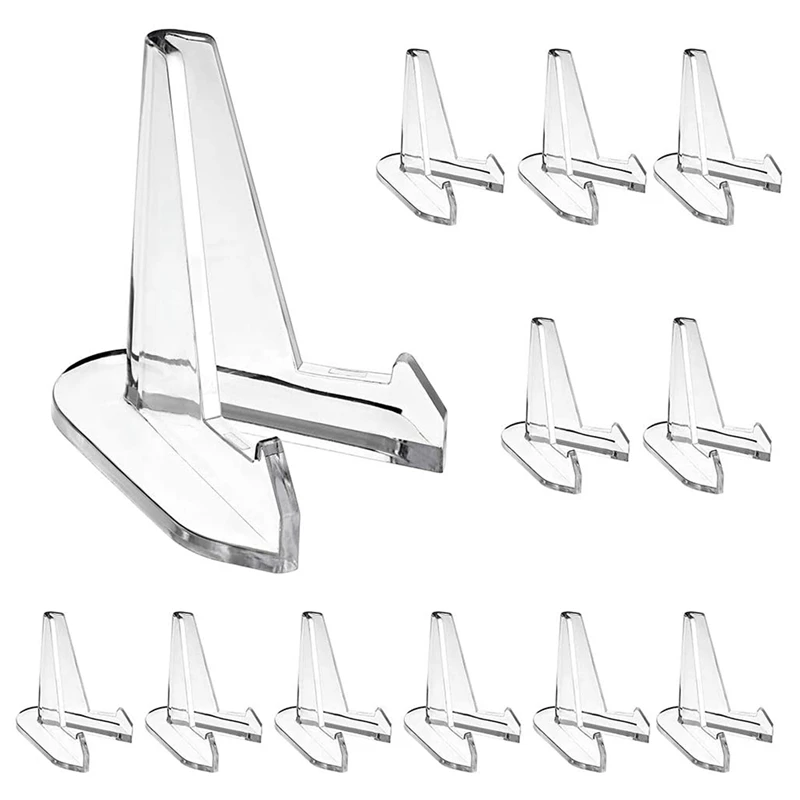 12 Packs Plastic Easel Stands Clear Mini Coin Display Easel Holder for Displaying Air-Tite Coins Pocket Watches Capsules
12 Packs Plastic Easel Stands Clear Mini Coin Display Easel Holder for Displaying Air-Tite Coins Pocket Watches Capsules
