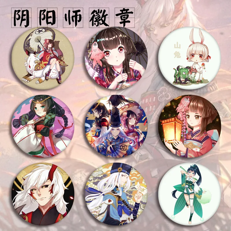 Anime Onmyoji Mobile Game Badge Kagura Ibaraki Tengu Monster Fox Firefly Green Line Light Costumes Badge Brooch
Anime Onmyoji Mobile Game Badge Kagura Ibaraki Tengu Monster Fox Firefly Green Line Light Costumes Badge Brooch