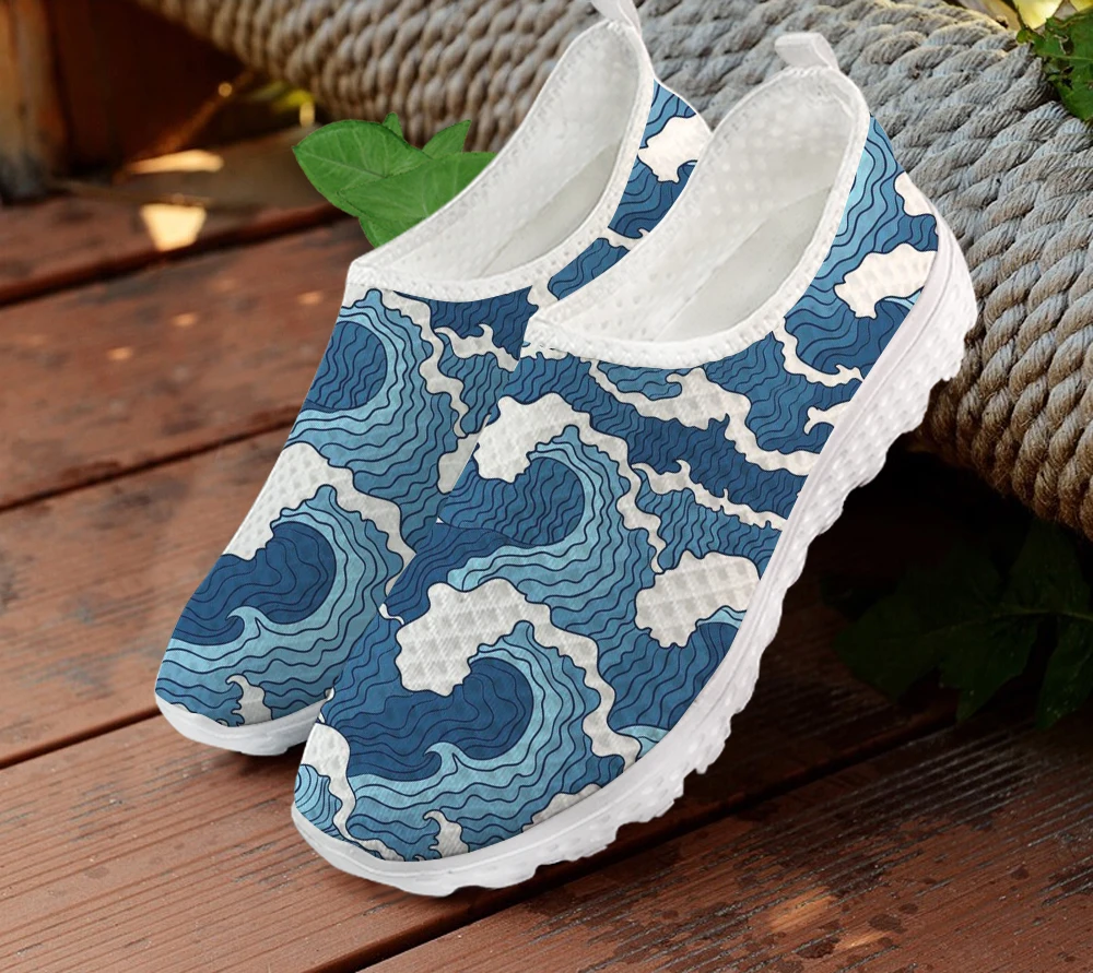 INSTANTARTS High Quality Women Sneakers Art Sea Wave Painting 3D Print Female Slip On Shoes Comfort Outdoor Work Walking Loafers
INSTANTARTS High Quality Women Sneakers Art Sea Wave Painting 3D Print Female Slip On Shoes Comfort Outdoor Work Walking Loafers