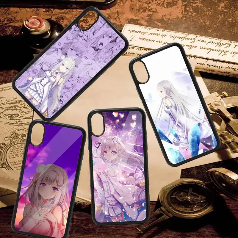 Japan anime Re Zero Emilia Phone Case PC for iPhone 11 12 pro XS MAX 8 7 6 6S Plus X 5S SE 2020 XR
Japan anime Re Zero Emilia Phone Case PC for iPhone 11 12 pro XS MAX 8 7 6 6S Plus X 5S SE 2020 XR