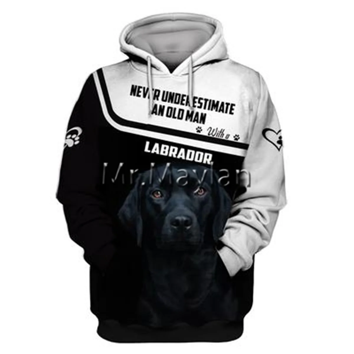 Personality Fashion Animal Labrador Retriever 3D Printed Graphic Hoodie Men/Women Zip Hooded Streetwear Oversized Sweatshirt 058
Personality Fashion Animal Labrador Retriever 3D Printed Graphic Hoodie Men/Women Zip Hooded Streetwear Oversized Sweatshirt 058