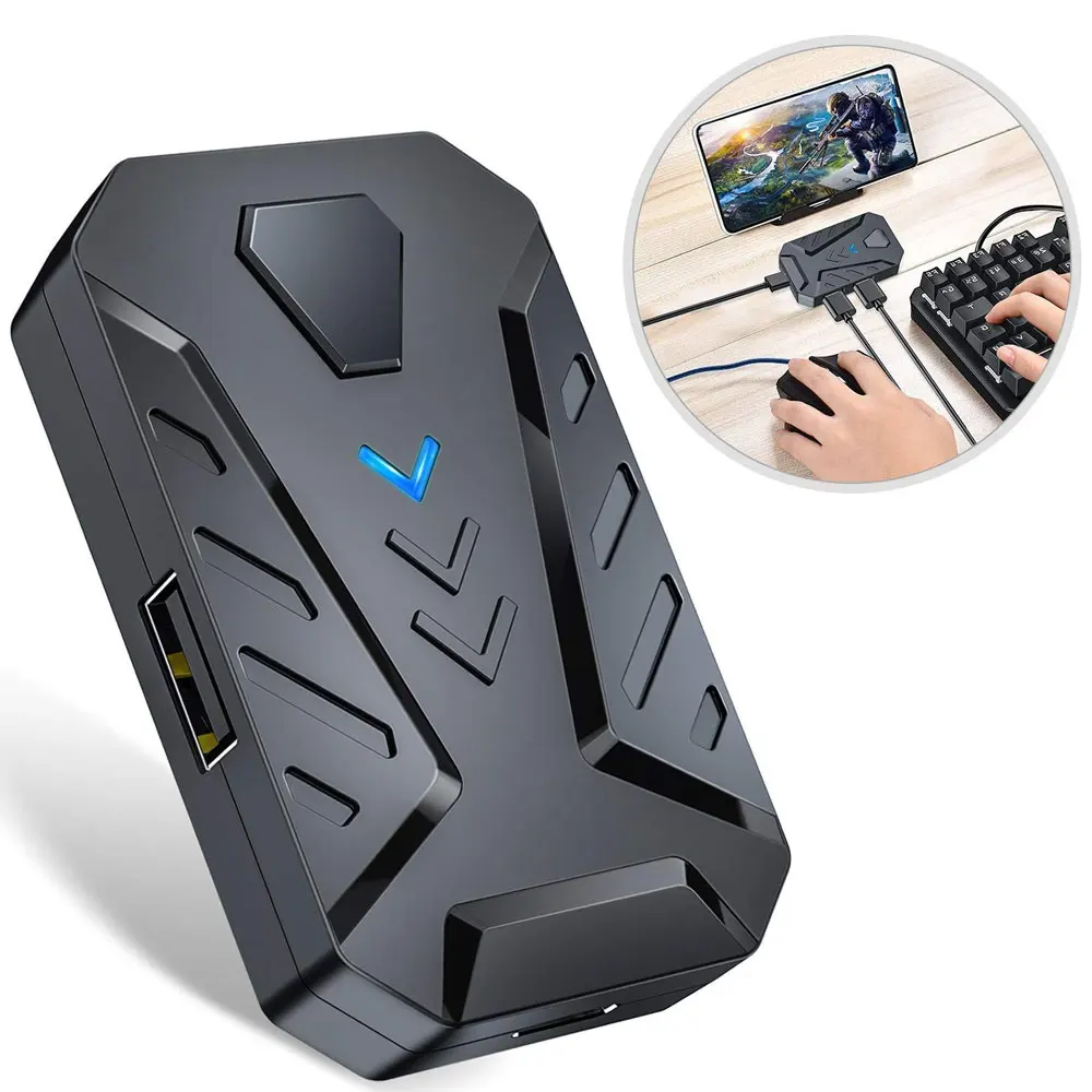 Переходник для мобильных игр MIX PRO клавиатура и мышь USB Plug & Play | Компьютеры офис
