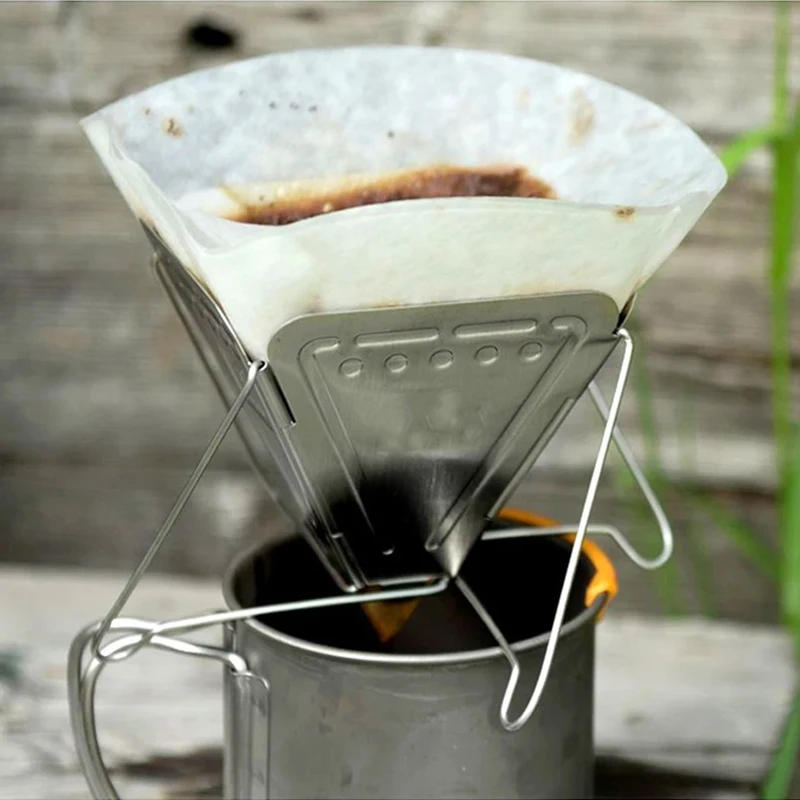 Reusable Coffee Drip Filter Cup Stainless Steel Coffee Dripper Holder Outdoor Camping Foldable Metal Mesh Funnel
Reusable Coffee Drip Filter Cup Stainless Steel Coffee Dripper Holder Outdoor Camping Foldable Metal Mesh Funnel