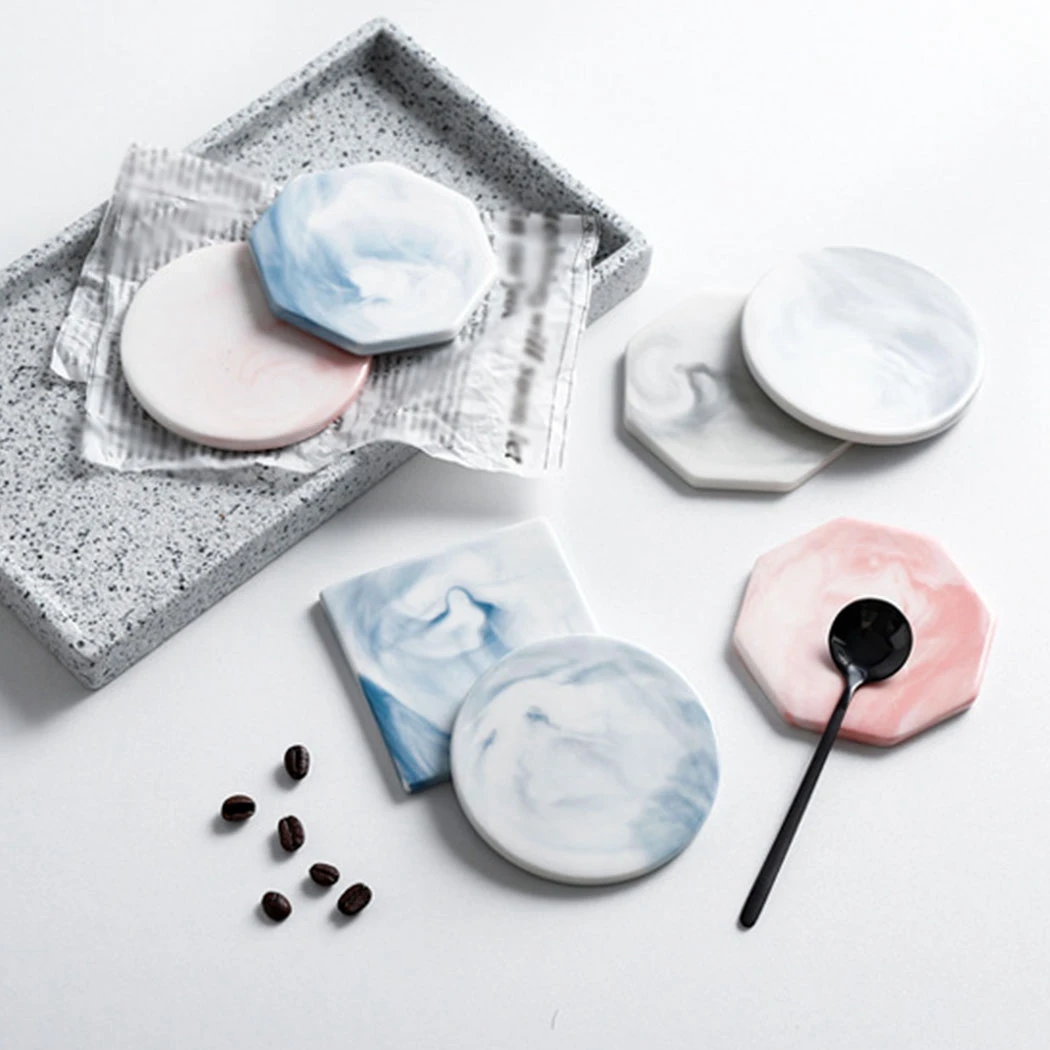 Подставка под чашку под мрамор, керамическая подставка под горшок для обеденного стола, аксессуары для стола
Подставка под чашку под мрамор, керамическая подставка под горшок для обеденного стола, аксессуары для стола