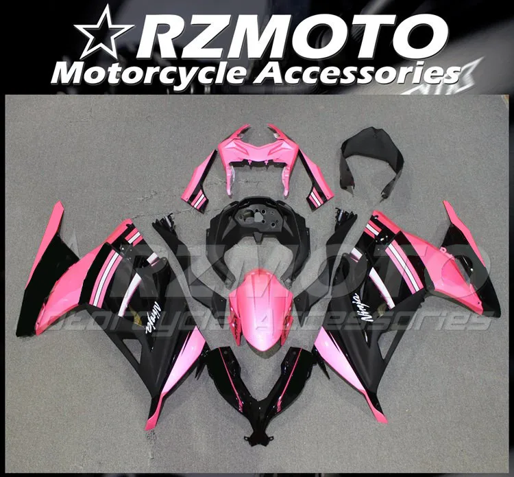 Injection Mold New ABS Motorcycle Whole Fairings kit Fit for Kawasaki Ninja 300 EX300 2013 2014 2015 2016 2017 2018 Pink black
Injection Mold New ABS Motorcycle Whole Fairings kit Fit for Kawasaki Ninja 300 EX300 2013 2014 2015 2016 2017 2018 Pink black