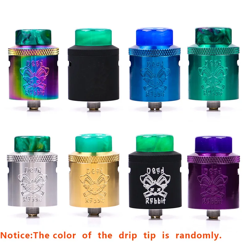Оригинальный бак Hellvape Dead Rabbit BF RDA алюминиевый корпус поддержка одной/двойной
