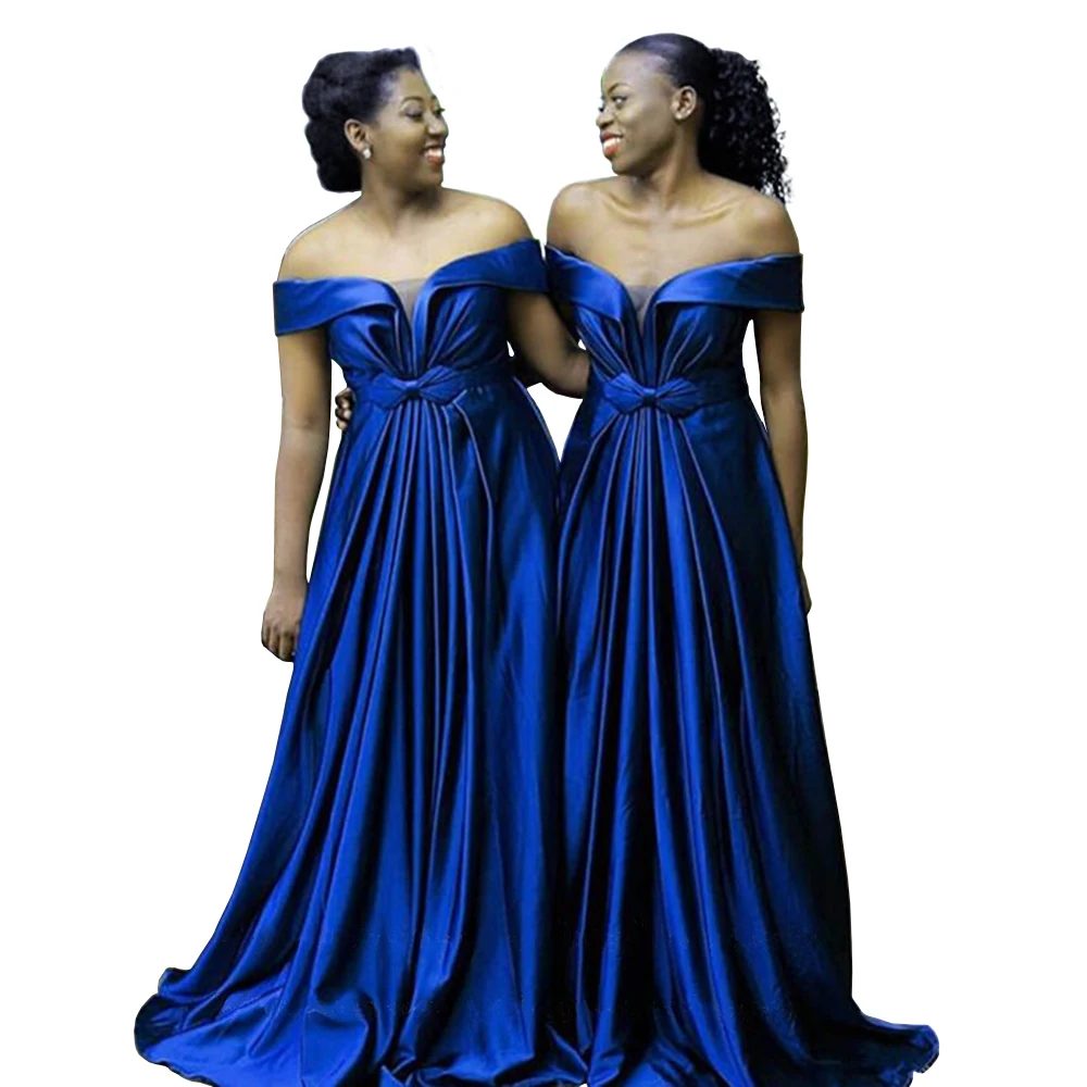 2020 Long Satin Off Shoulder Bridesmaid Dress A Line Corset Back Wedding Guest Bridal Party Gowns vestidos de fiesta de noche
2020 Long Satin Off Shoulder Bridesmaid Dress A Line Corset Back Wedding Guest Bridal Party Gowns vestidos de fiesta de noche