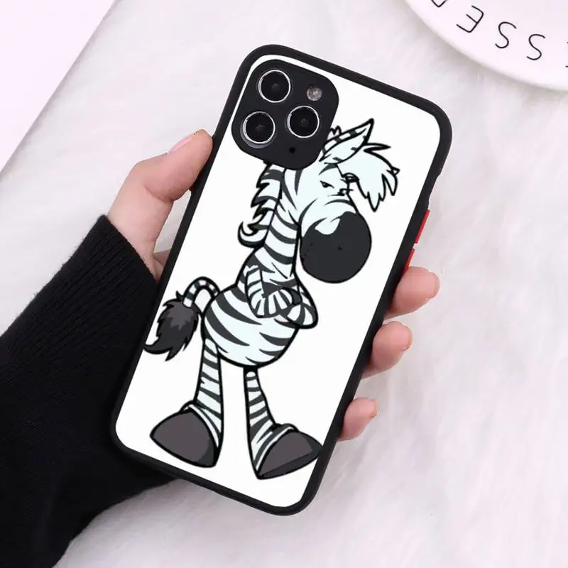 Animal white Zebra Stripe Phone Case Matte Transparent For iPhone 12 Mini 11 Pro XR XS Max 7 8 Plus
Animal white Zebra Stripe Phone Case Matte Transparent For iPhone 12 Mini 11 Pro XR XS Max 7 8 Plus