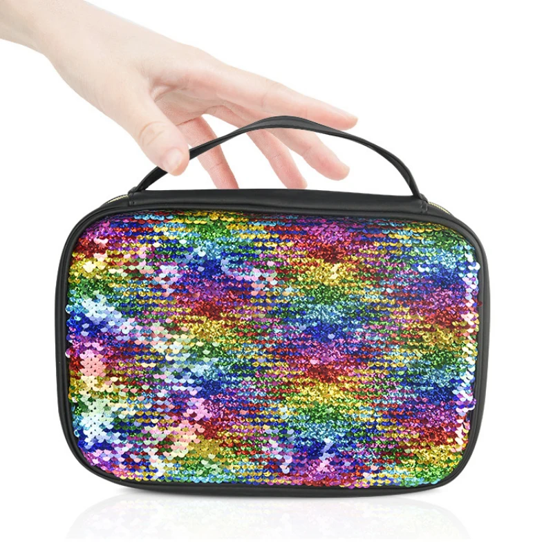 Multi-Function Ingathering Box Storage Bags Handheld Makeup Bag Women's Travel Portable Customization Storage Box Lady Pink Sky
Multi-Function Ingathering Box Storage Bags Handheld Makeup Bag Women's Travel Portable Customization Storage Box Lady Pink Sky