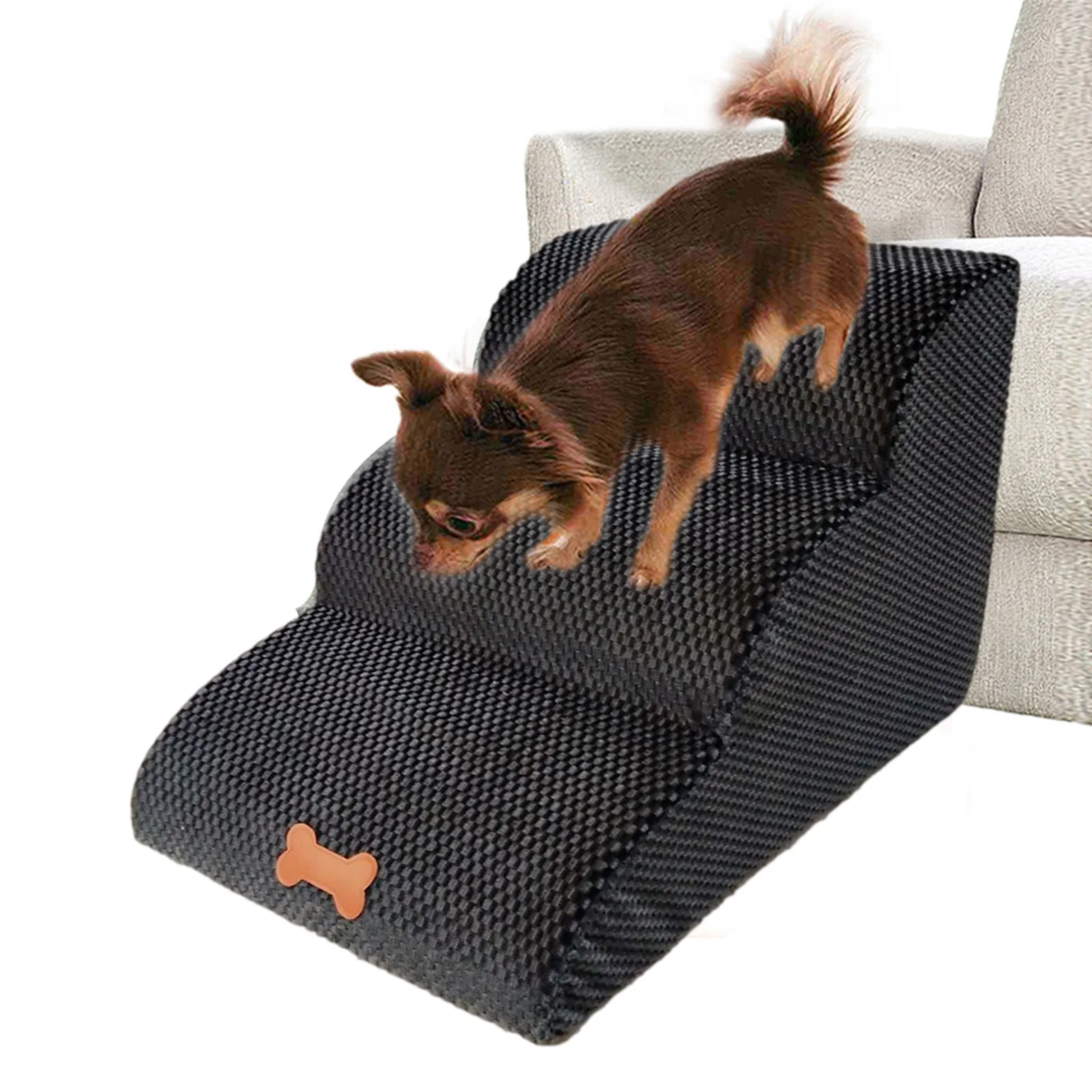 Dog Stairs Pet 3 Steps Sponge Stairs Small Dog Cat Dog House Sofa Ramp Ladder Anti-slip Removable Dogs Bed Stairs Pet Supplies
Dog Stairs Pet 3 Steps Sponge Stairs Small Dog Cat Dog House Sofa Ramp Ladder Anti-slip Removable Dogs Bed Stairs Pet Supplies